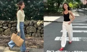7 kiểu giày mặc đẹp với quần jeans ống rộng